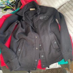 American Eagle front snap sweatshirt